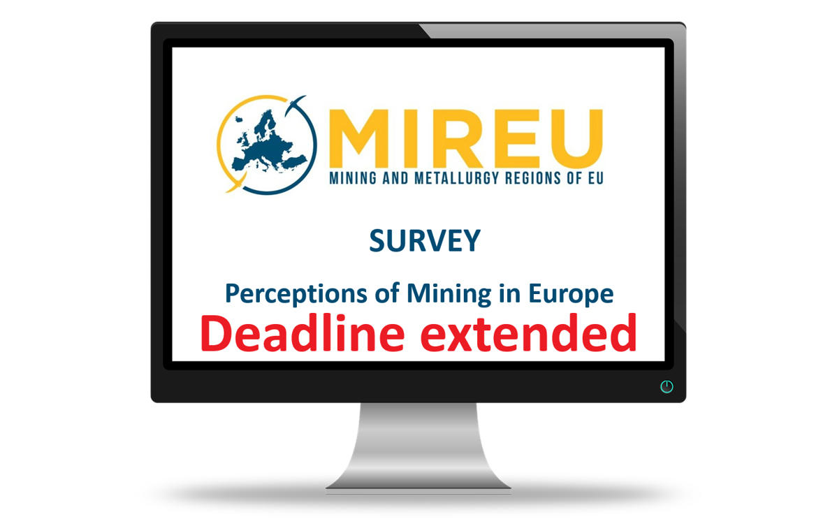 A computer screen displays the details of the MIREU survey